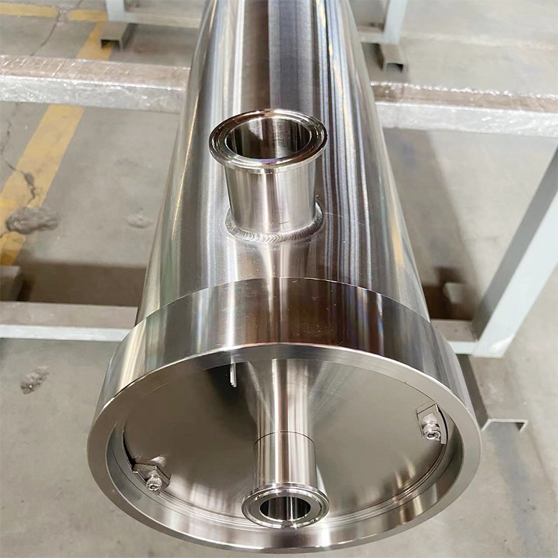 仲巴德美保罗水处理设备配件304不锈钢RO反渗透膜壳8040内置式卫生级制药提纯